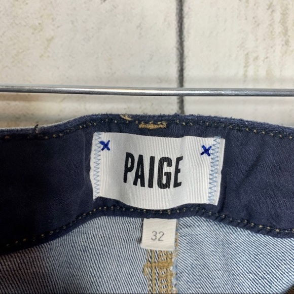 Paige | Hoxton Ankle Embellished Jeans - Picture 4 of 8